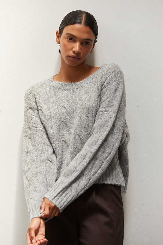Carol Chunky Cable Knit