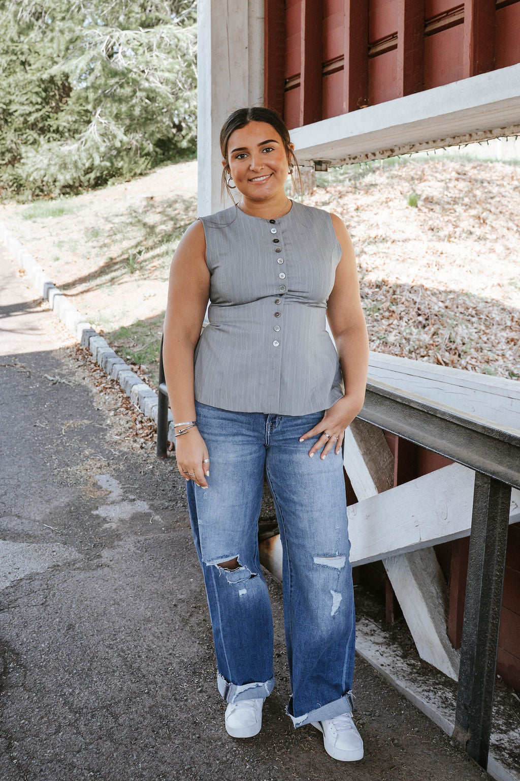 Pinstripe Waistcoat