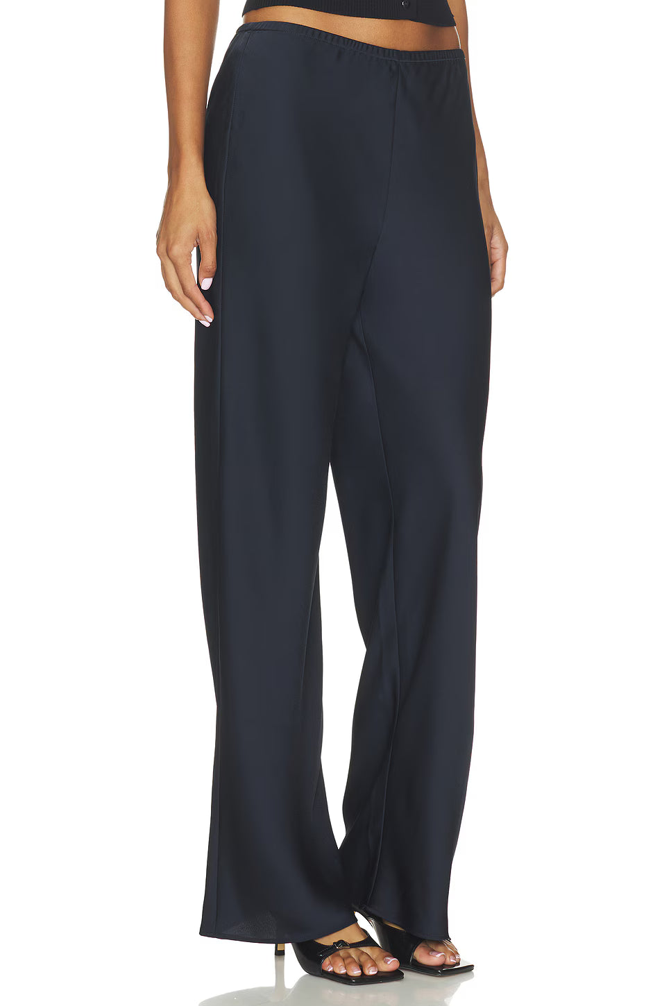 Row Satin Pants