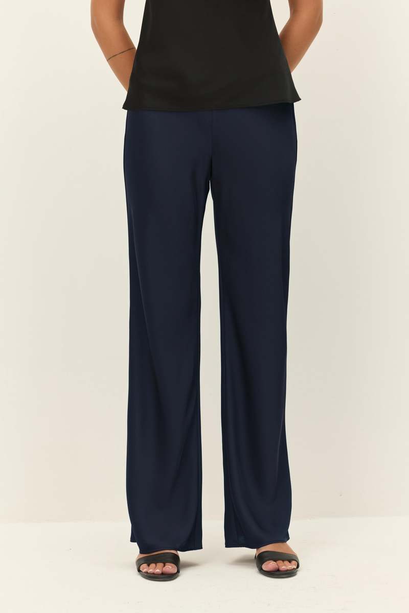 Row Satin Pants