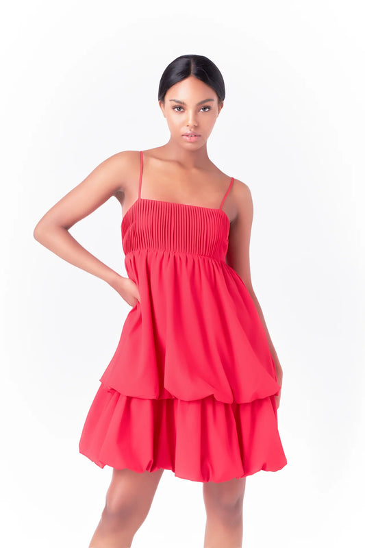 Blouson Mini Dress