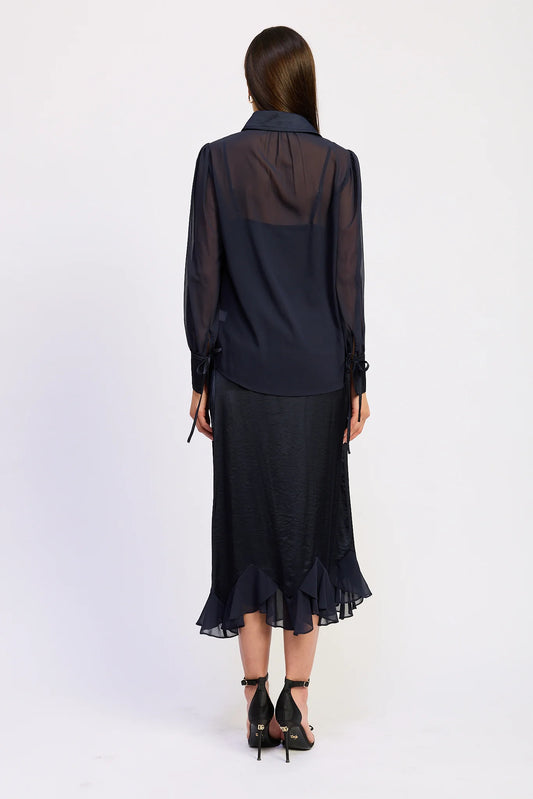 Gia Maxi Slip Skirt