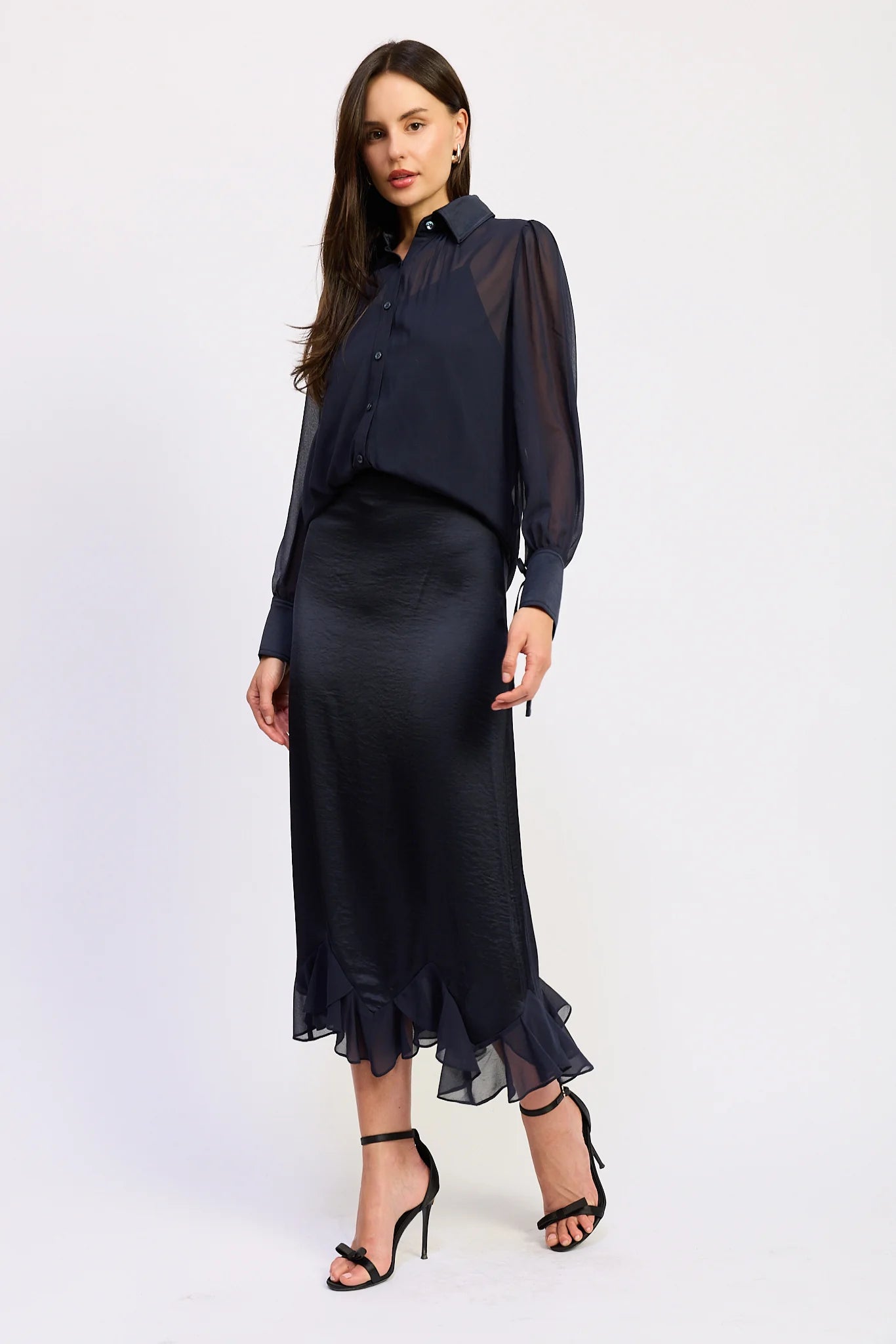 Gia Maxi Slip Skirt