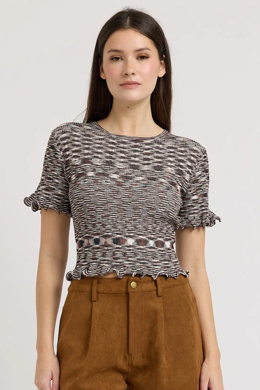 Lila Top