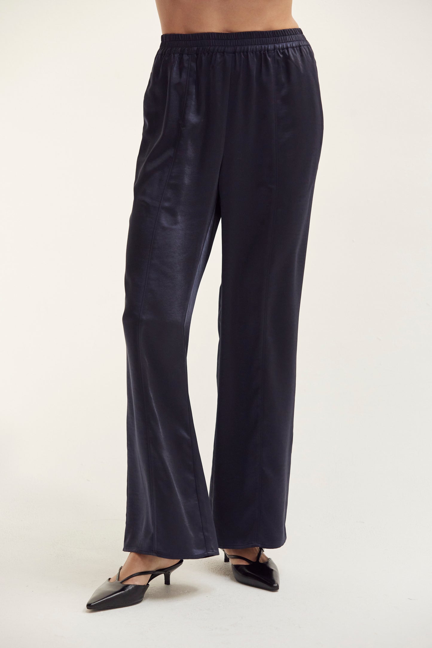 Dawn Satin Pull On Pants