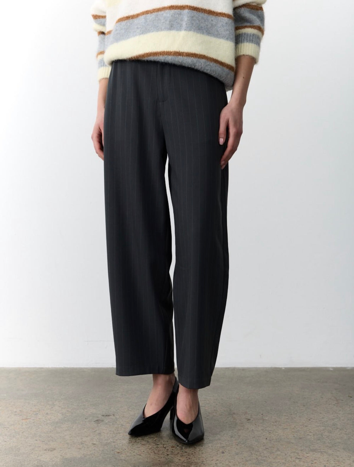 Penelope Barrel Leg Trousers