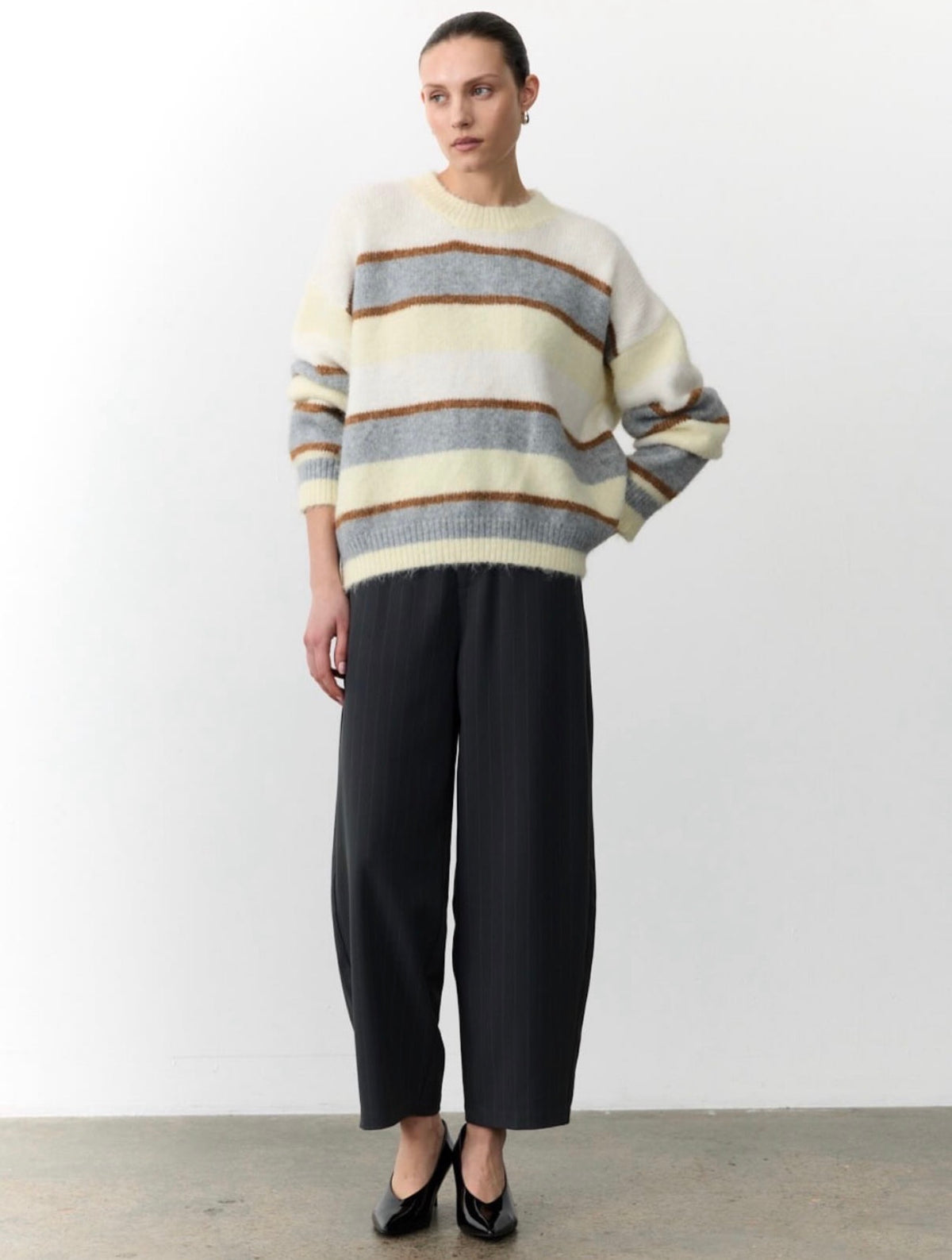 Penelope Barrel Leg Trousers