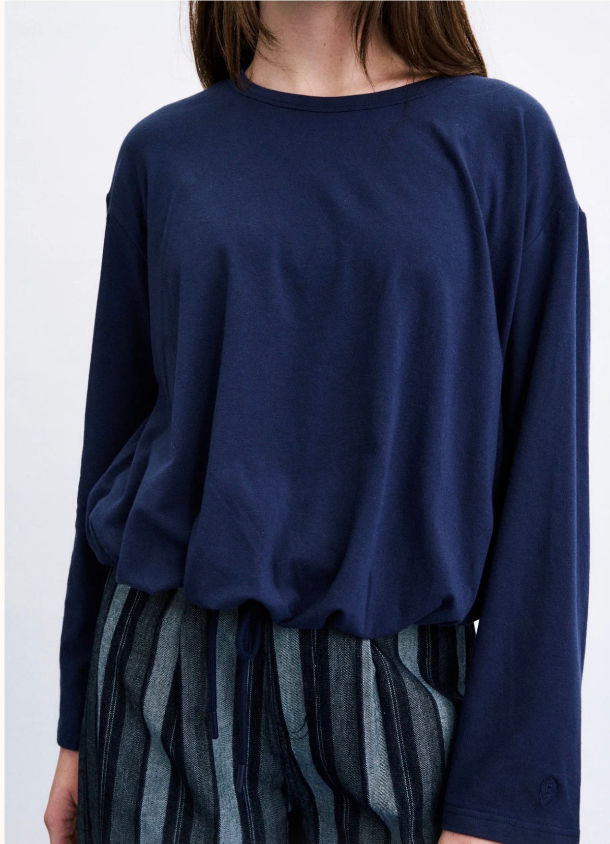 Haneul Navy Blue Top