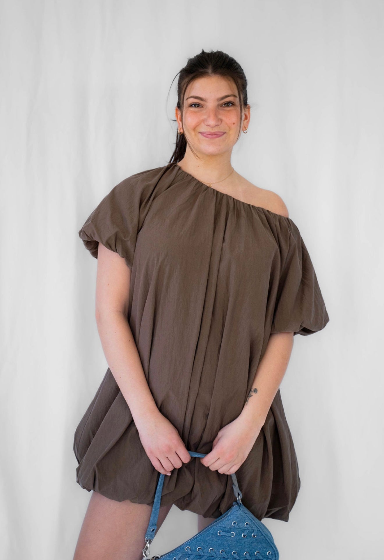 Puffball Mini Dress