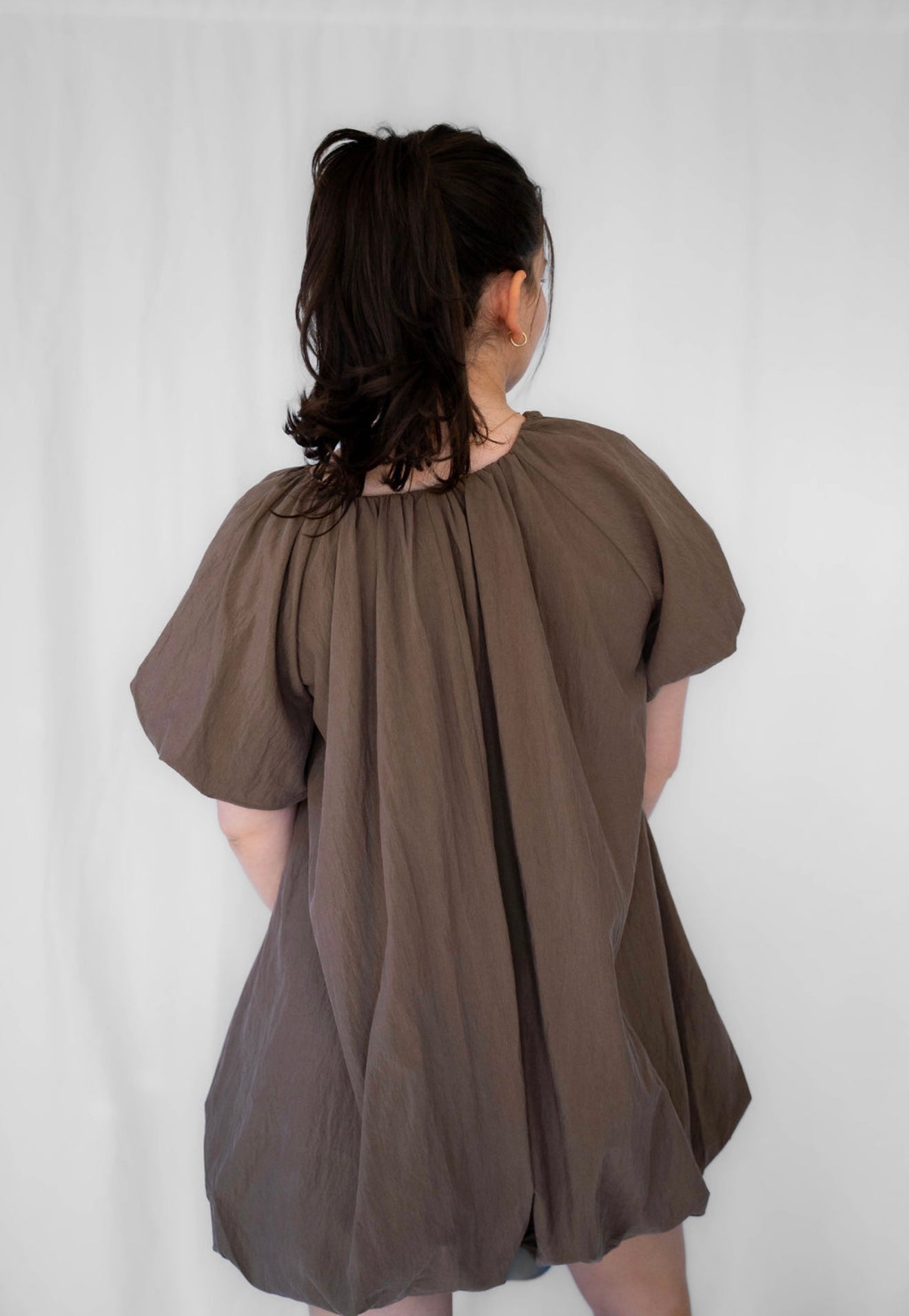 Puffball Mini Dress