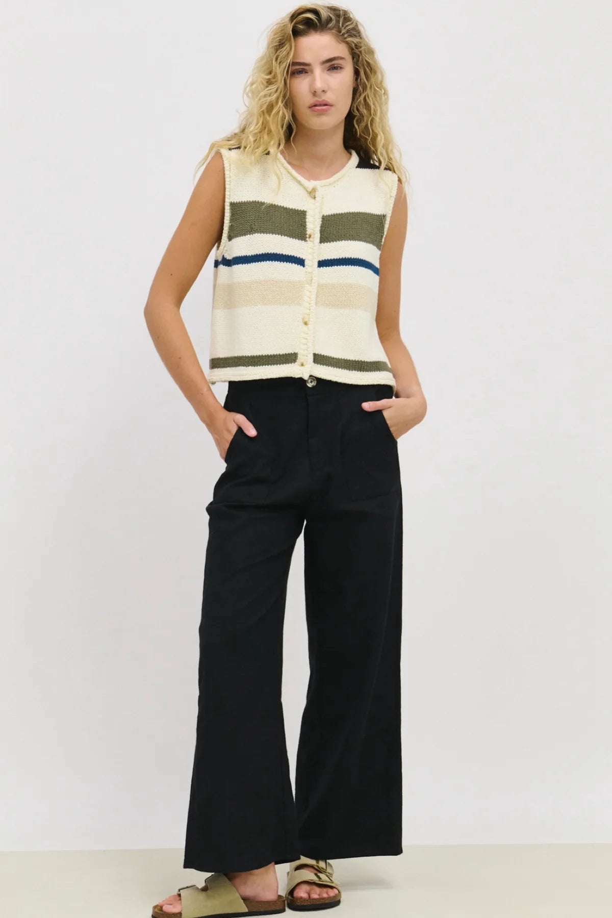 Raya Stripe Vest