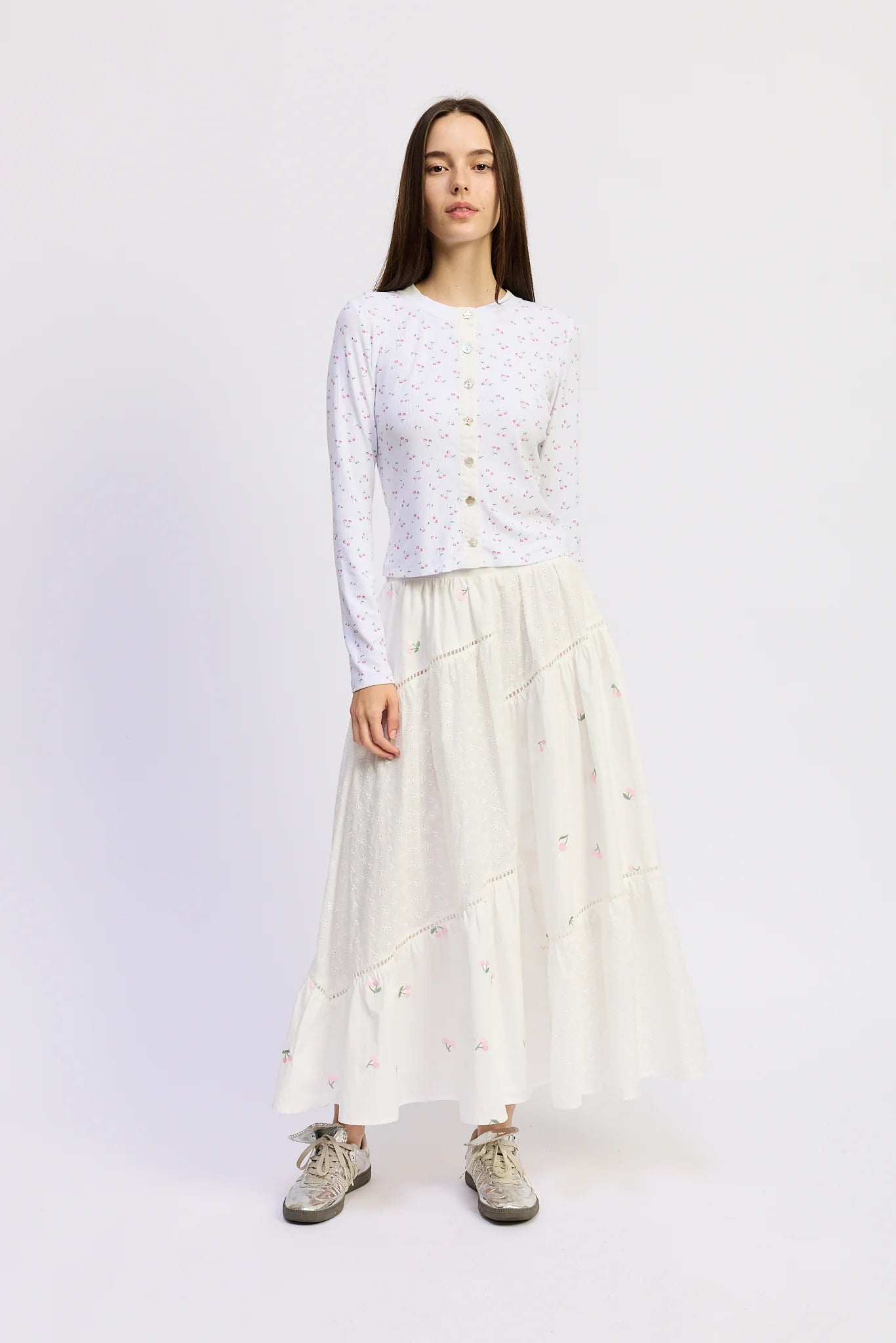 Roselle Midi Skirt