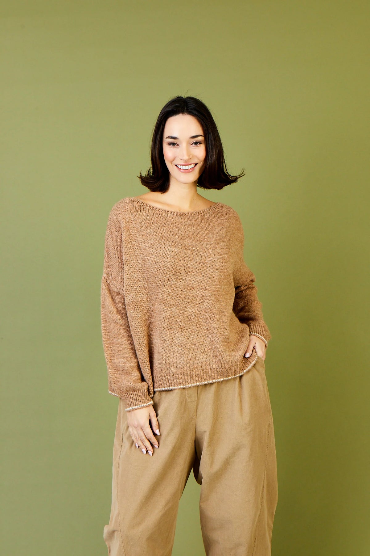 Lauretta Fluffy Oversize Knit
