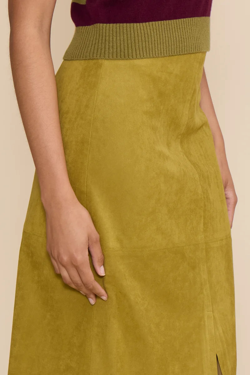 Lindsay Faux Suede Skirt