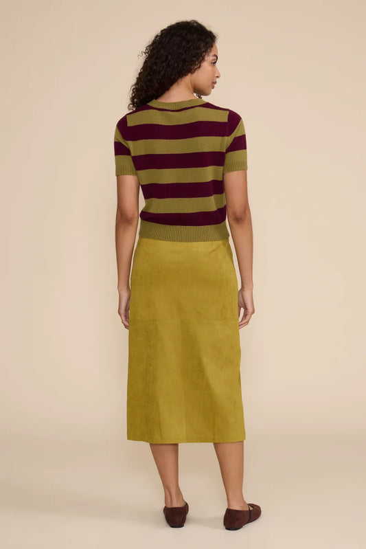Lindsay Faux Suede Skirt