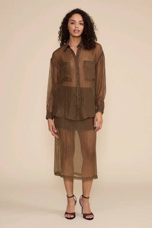 Carlen Cargo Pocket Top