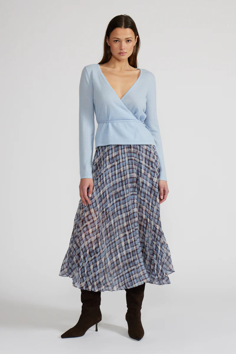 Talia Pleated Mini Skirt