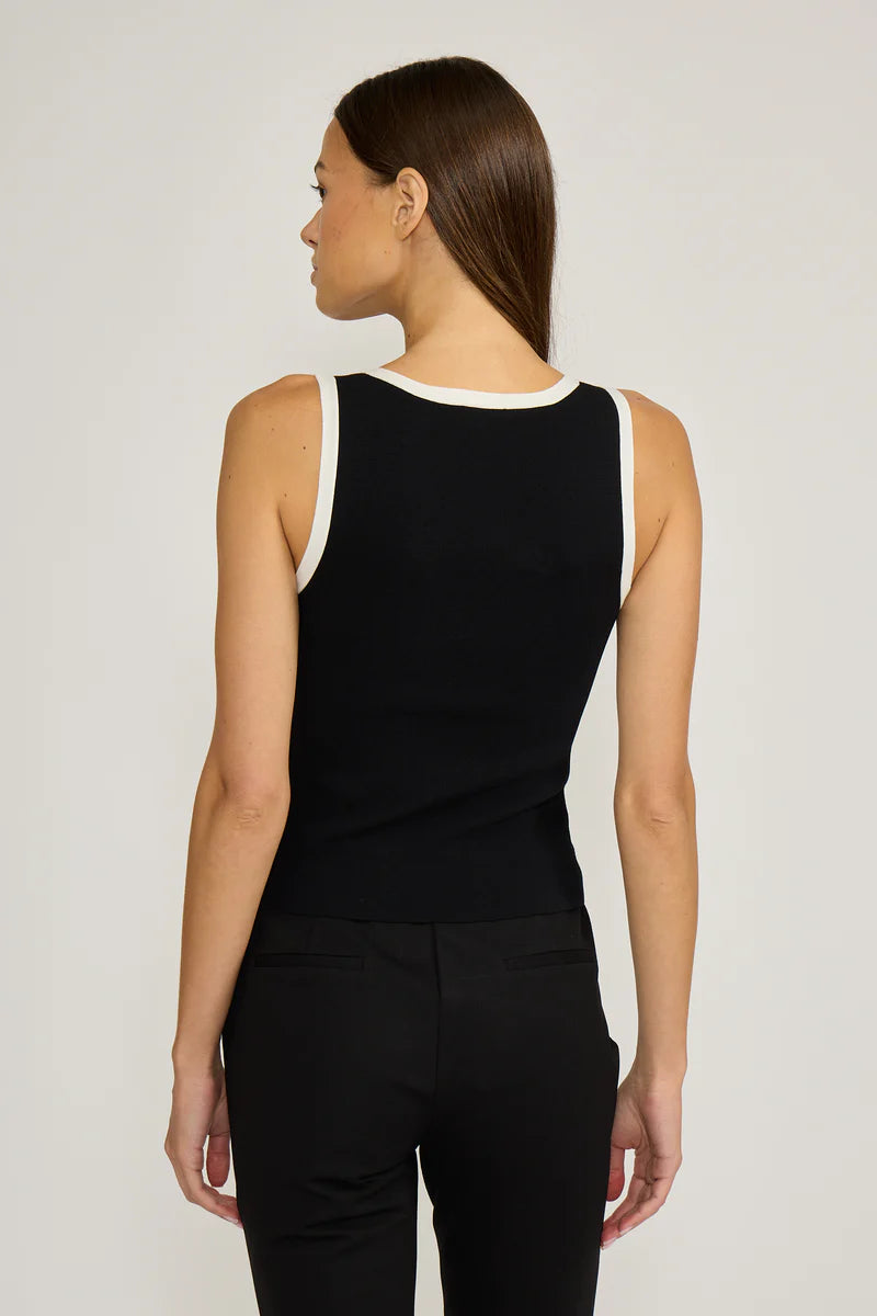 Nancy V-Neck Knit Top