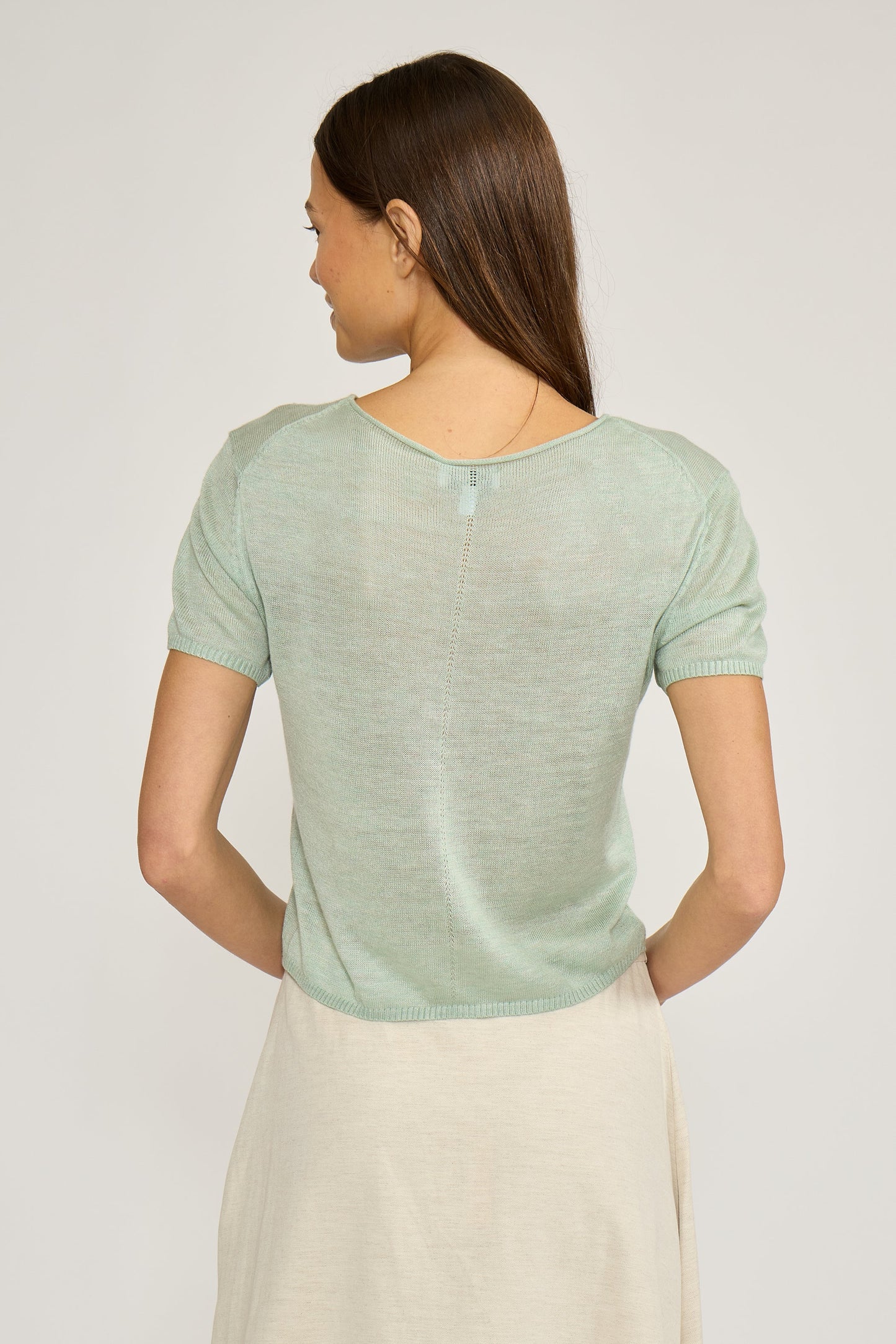 Macie Knit Sage Top