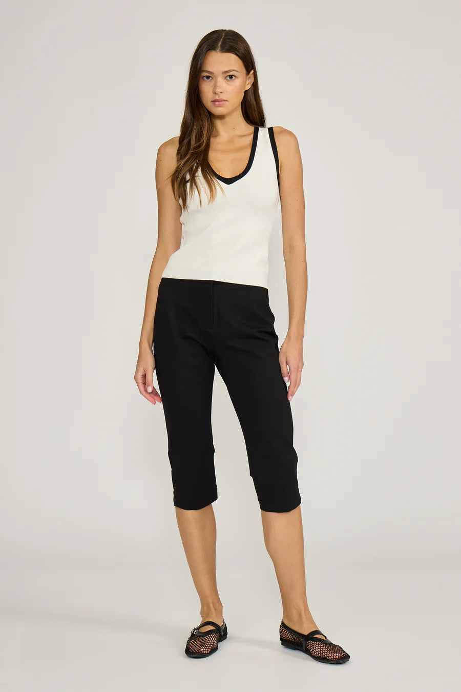 Nancy V-Neck Knit Top