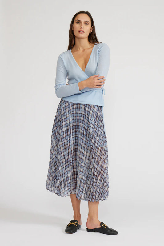 Talia Pleated Mini Skirt