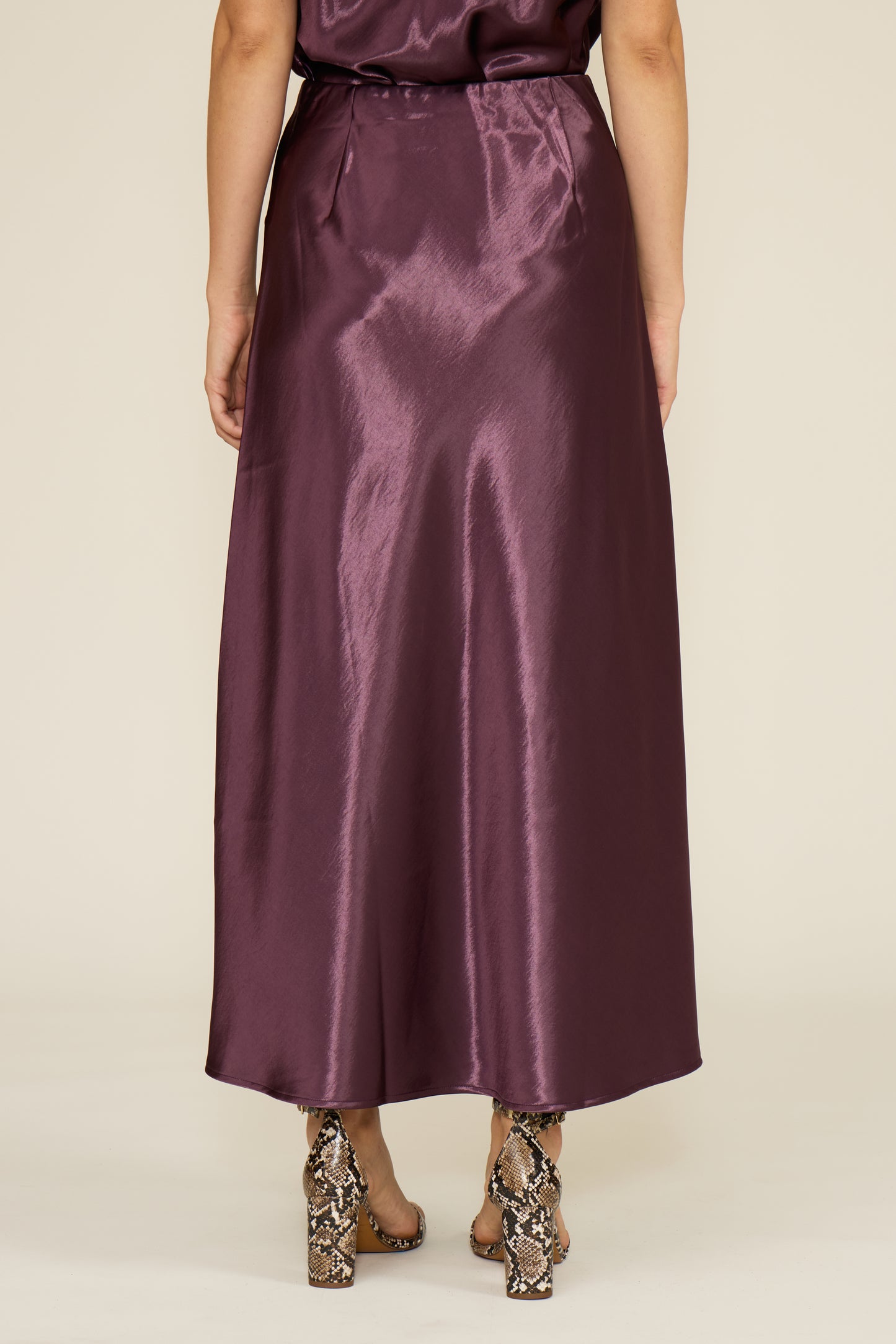 Barbara Satin Skirt
