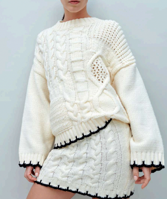 Cable Stitch Sweater