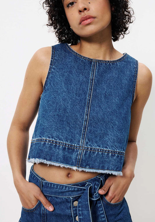 Dafne Bleu-Jean Top