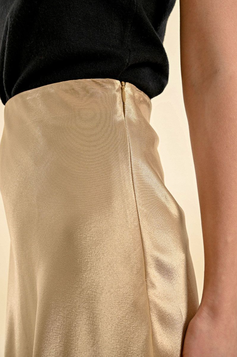 Blanche Golden Skirt