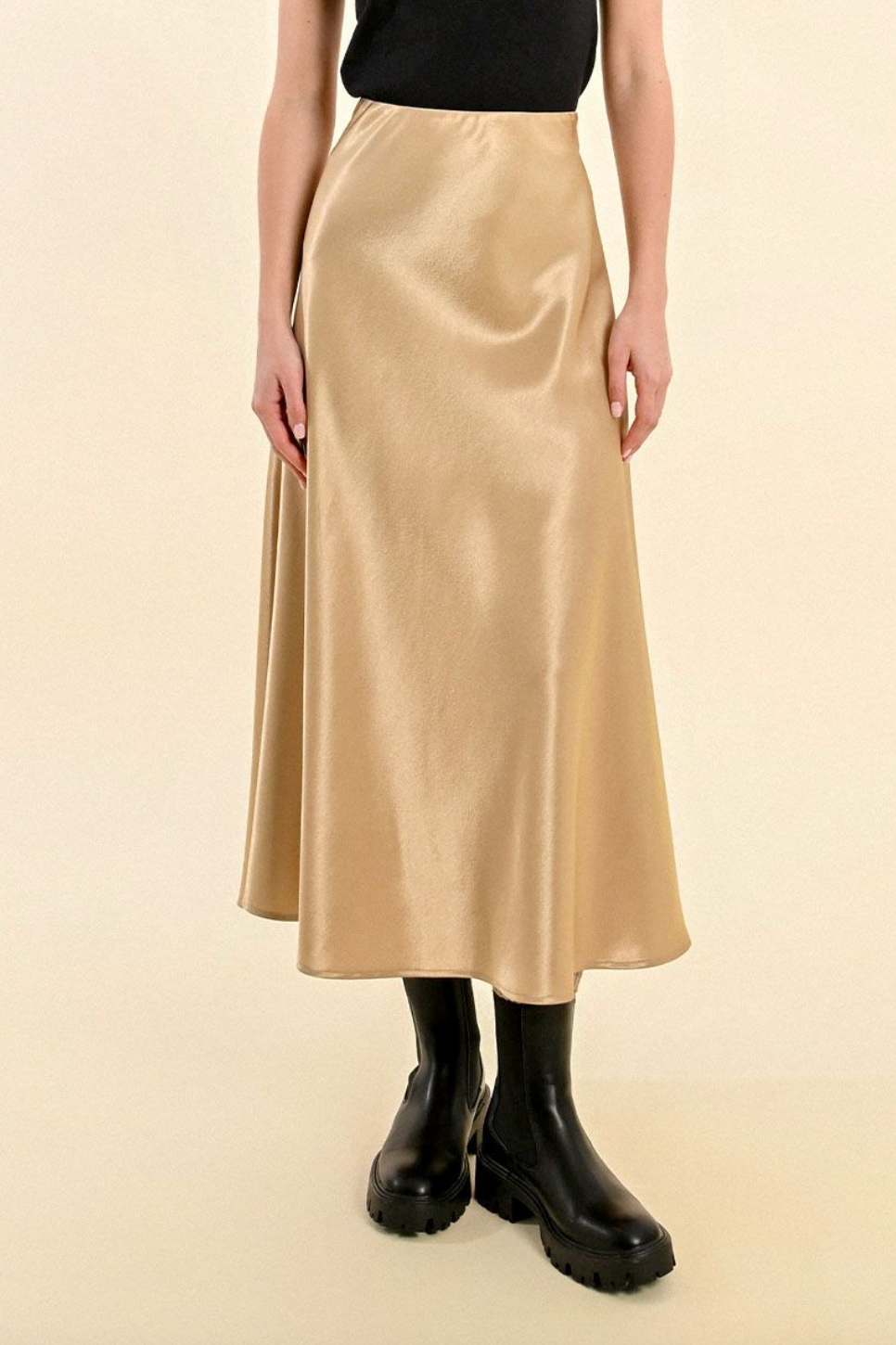 Blanche Golden Skirt