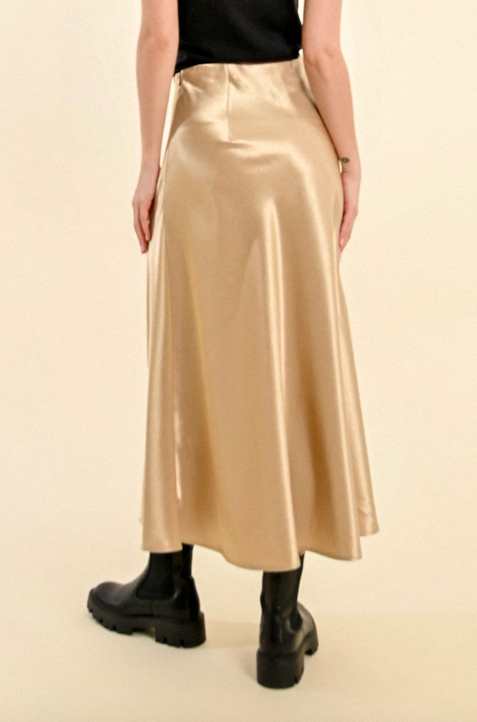 Blanche Golden Skirt