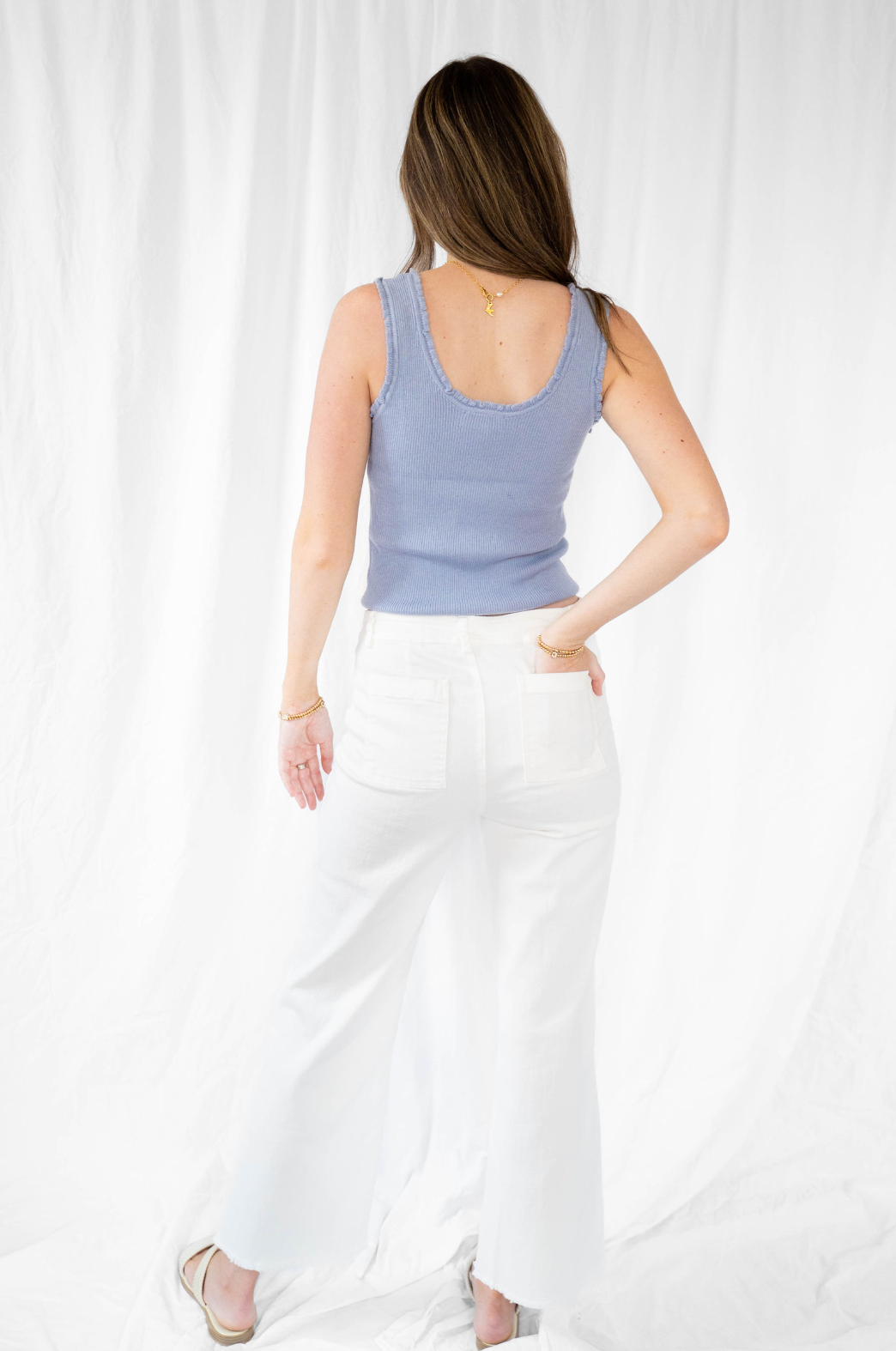 Kaley Ruffle Tank
