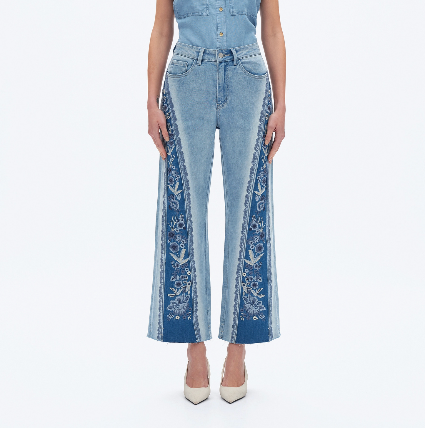 Pinewoods Wide Leg Jeans