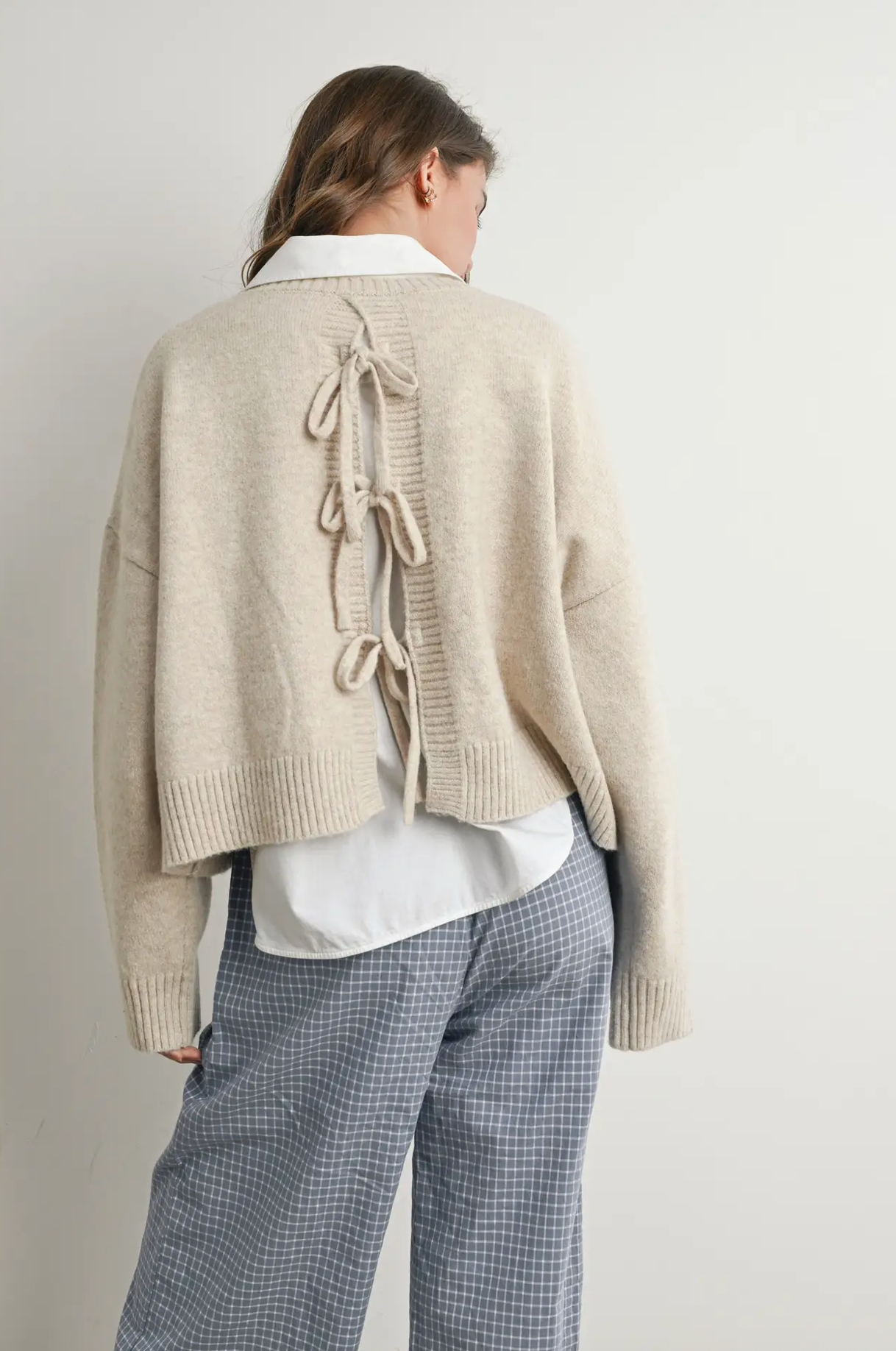 Tia Tie-Back Sweater