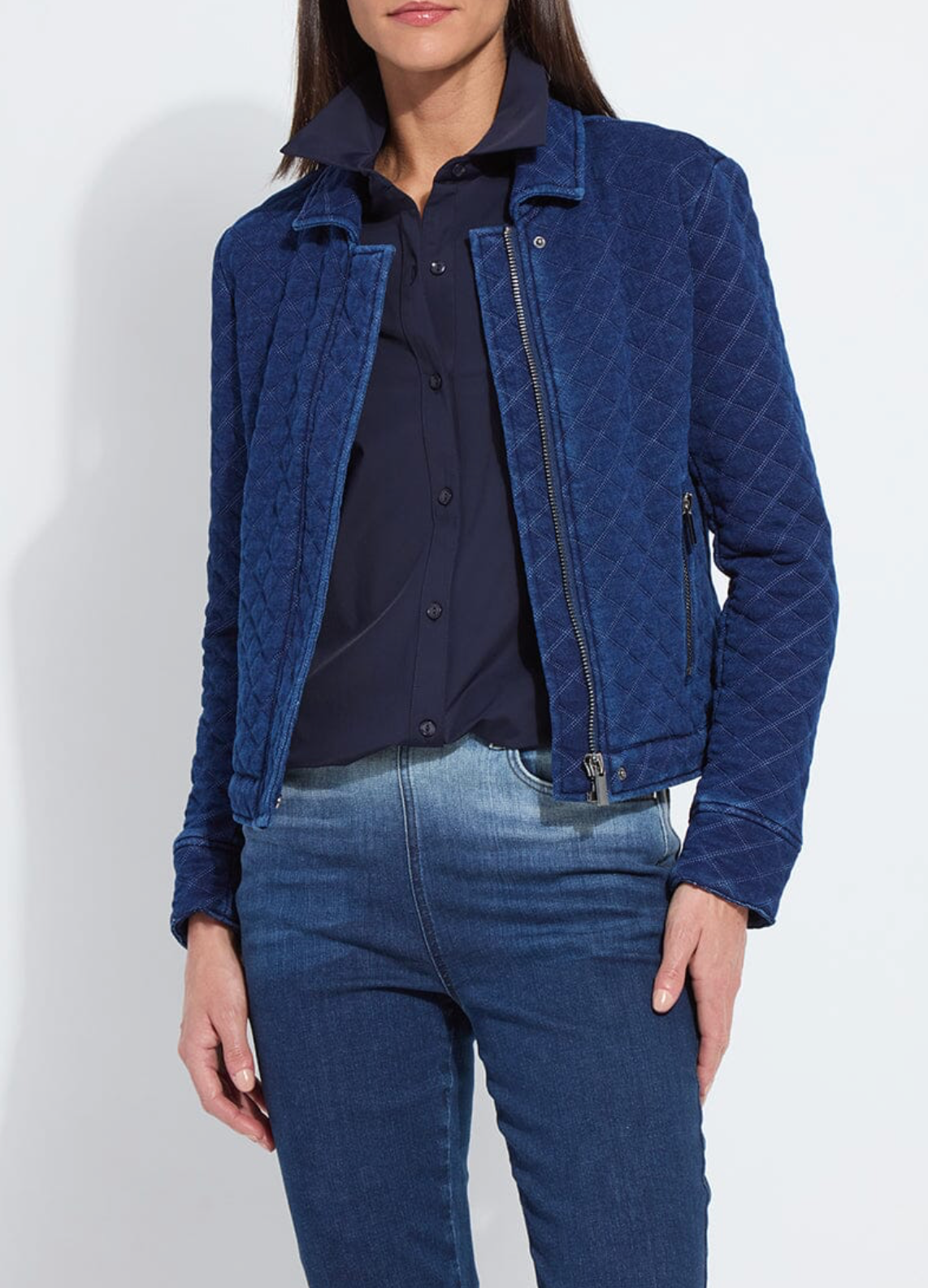 Elora Quilted Jersey Jacket