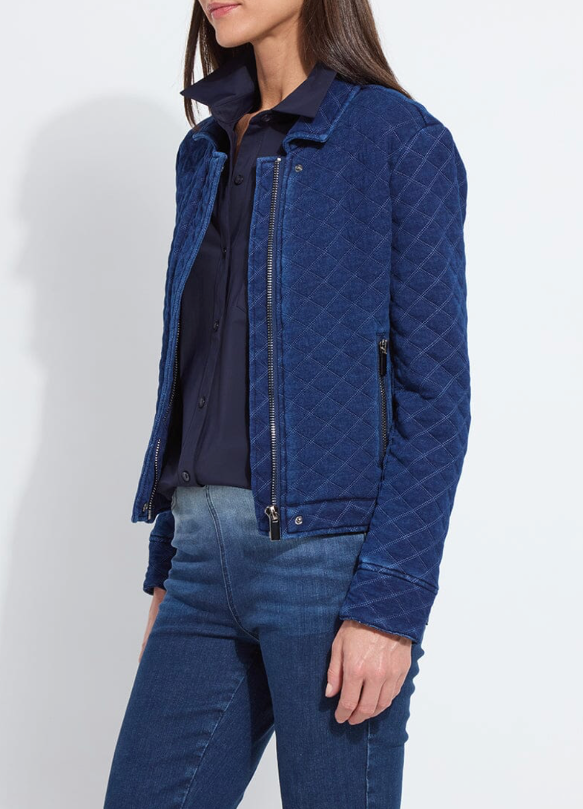 Elora Quilted Jersey Jacket