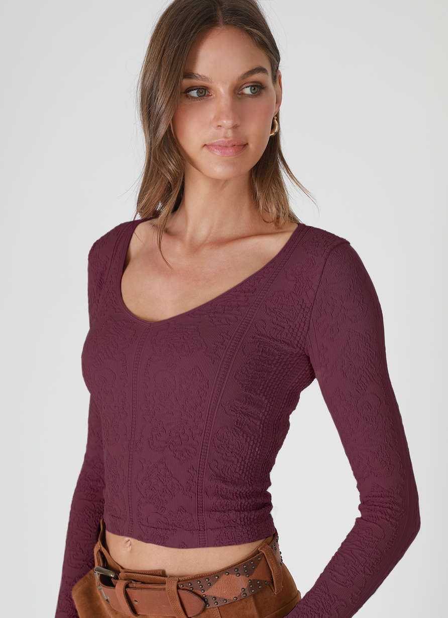 One Size Seamless Comfort Long Sleeve