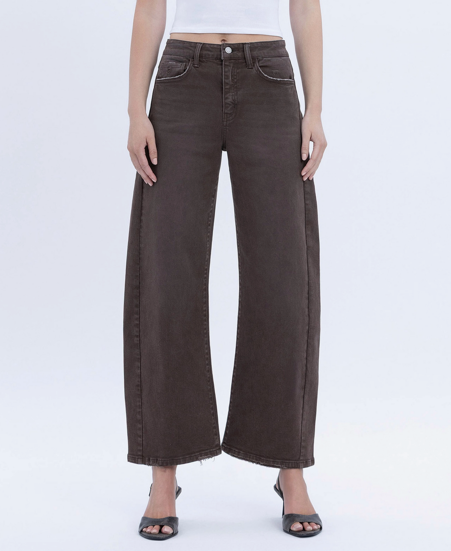 Toast HR Ankle Barrel Jeans