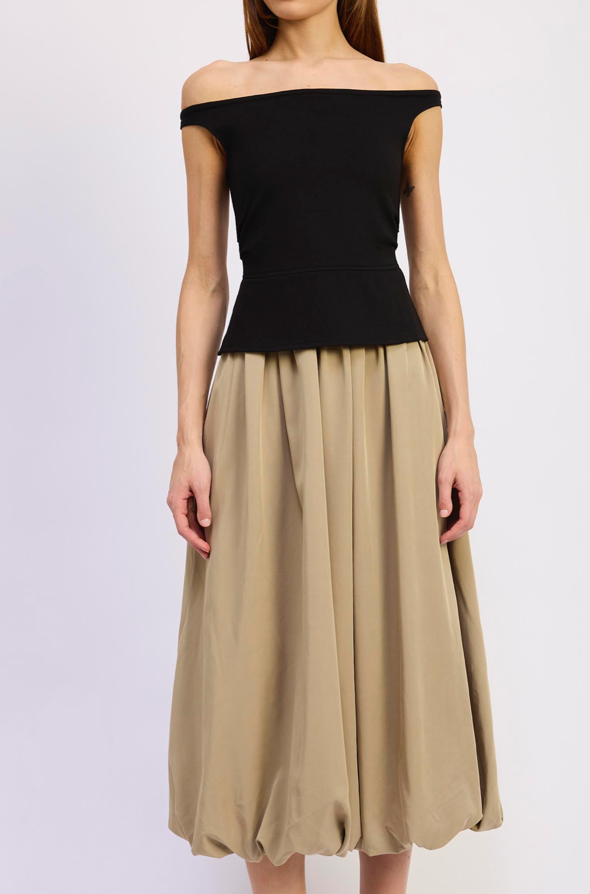 Autumn Mixed Media Dress