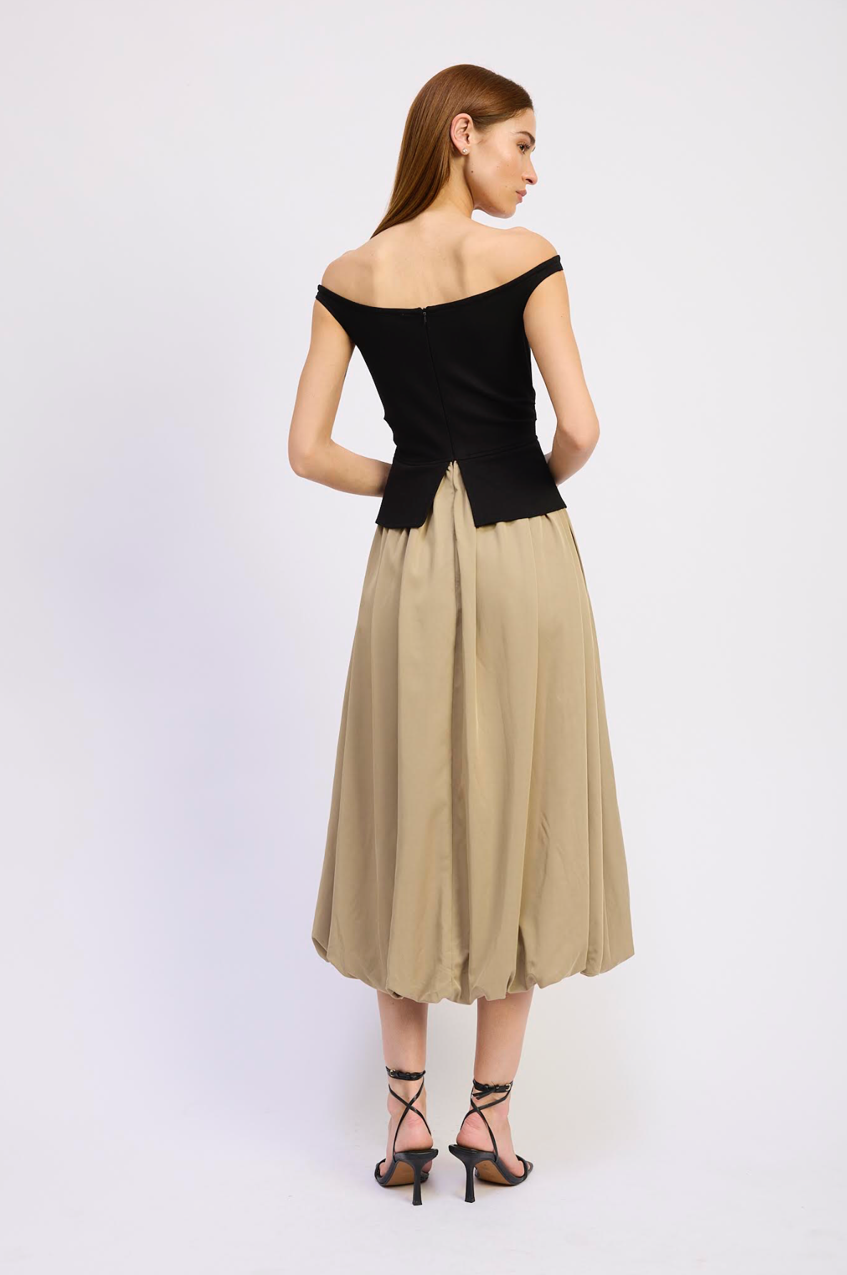 Autumn Mixed Media Dress