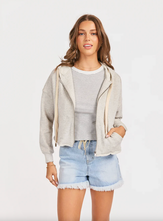 Nora Zip Front Hoodie