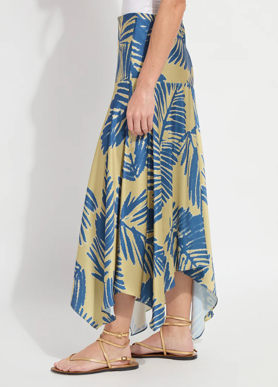 Catriona Handkerchief Printed Skirt