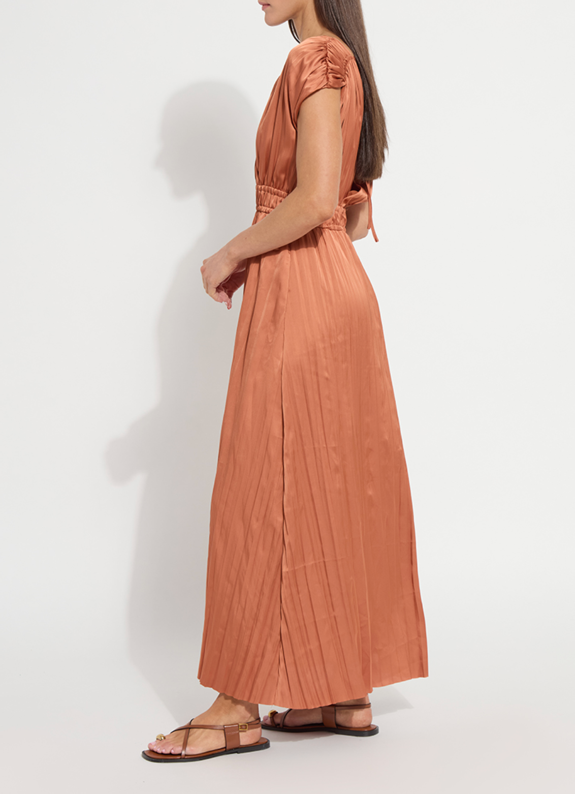 Maite Packable Pleated Dress