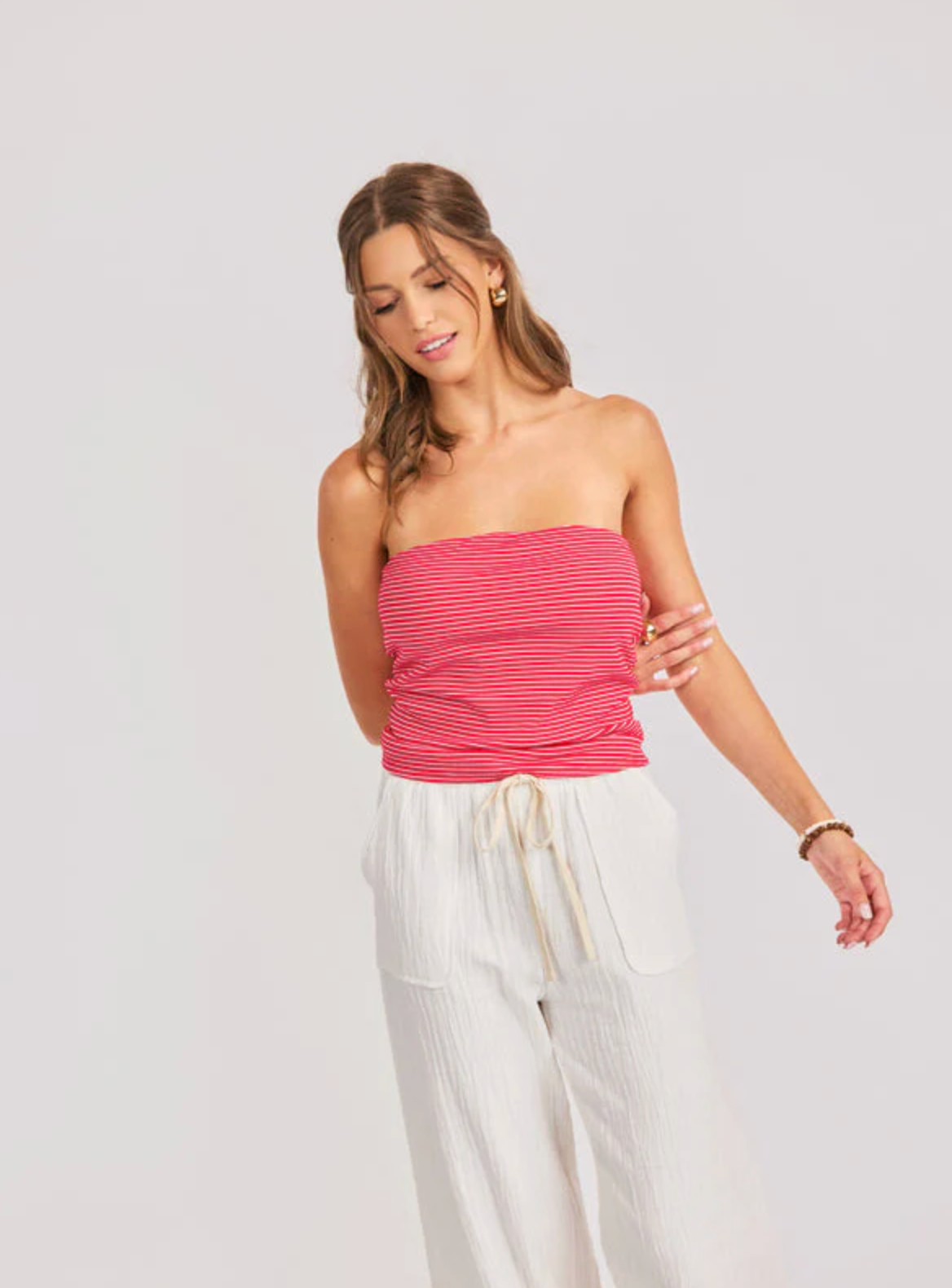 Jukebox Knit Tube Top