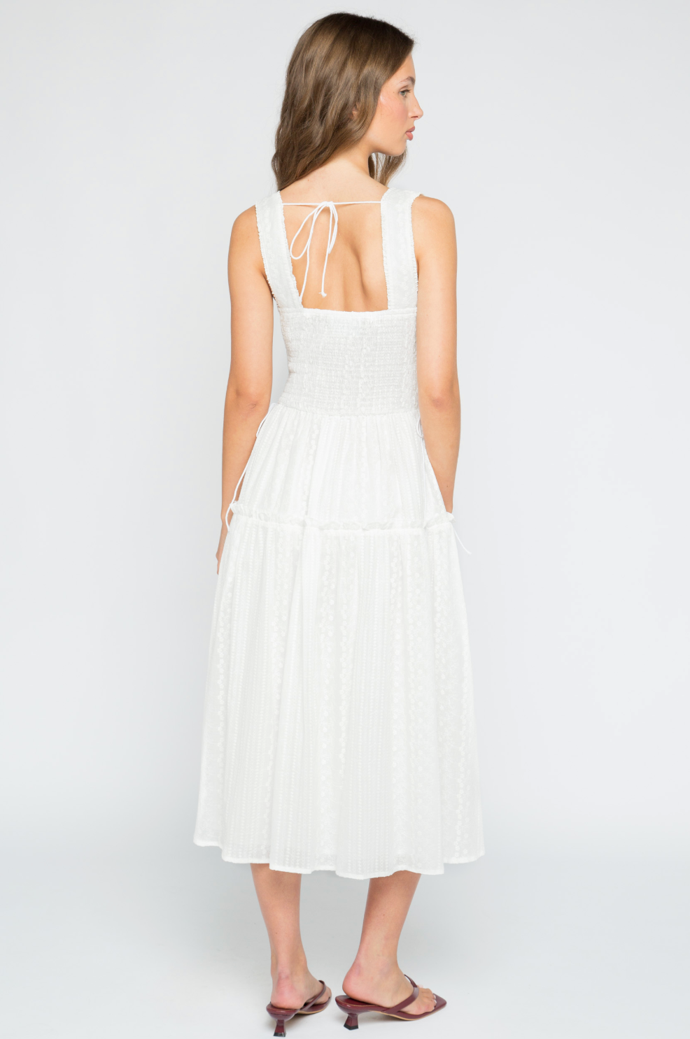 Shell Midi Dress