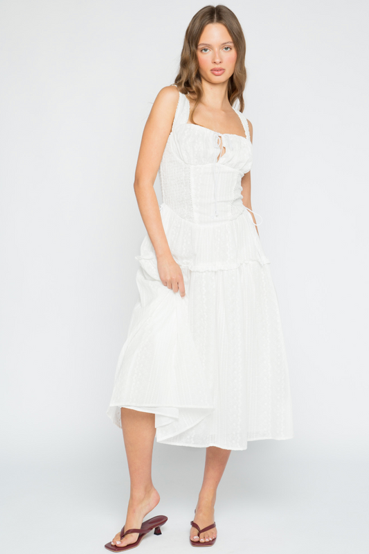 Shell Midi Dress