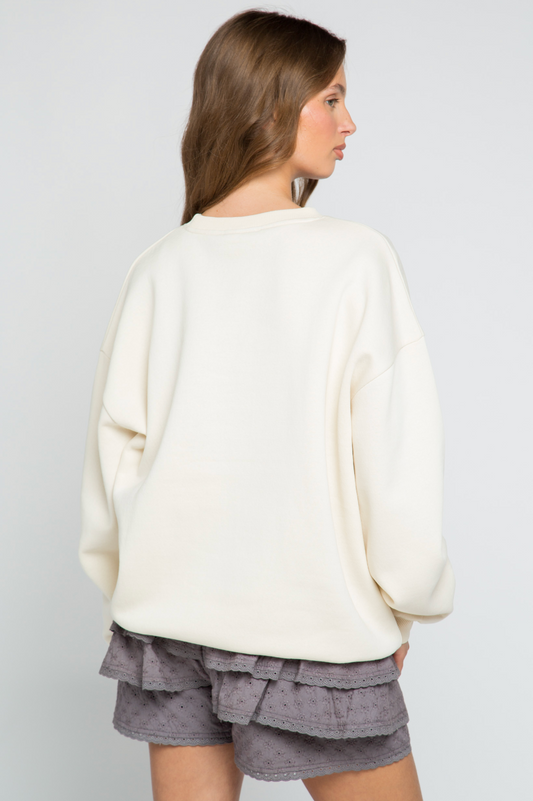 Furby Mood Oversized Crewneck