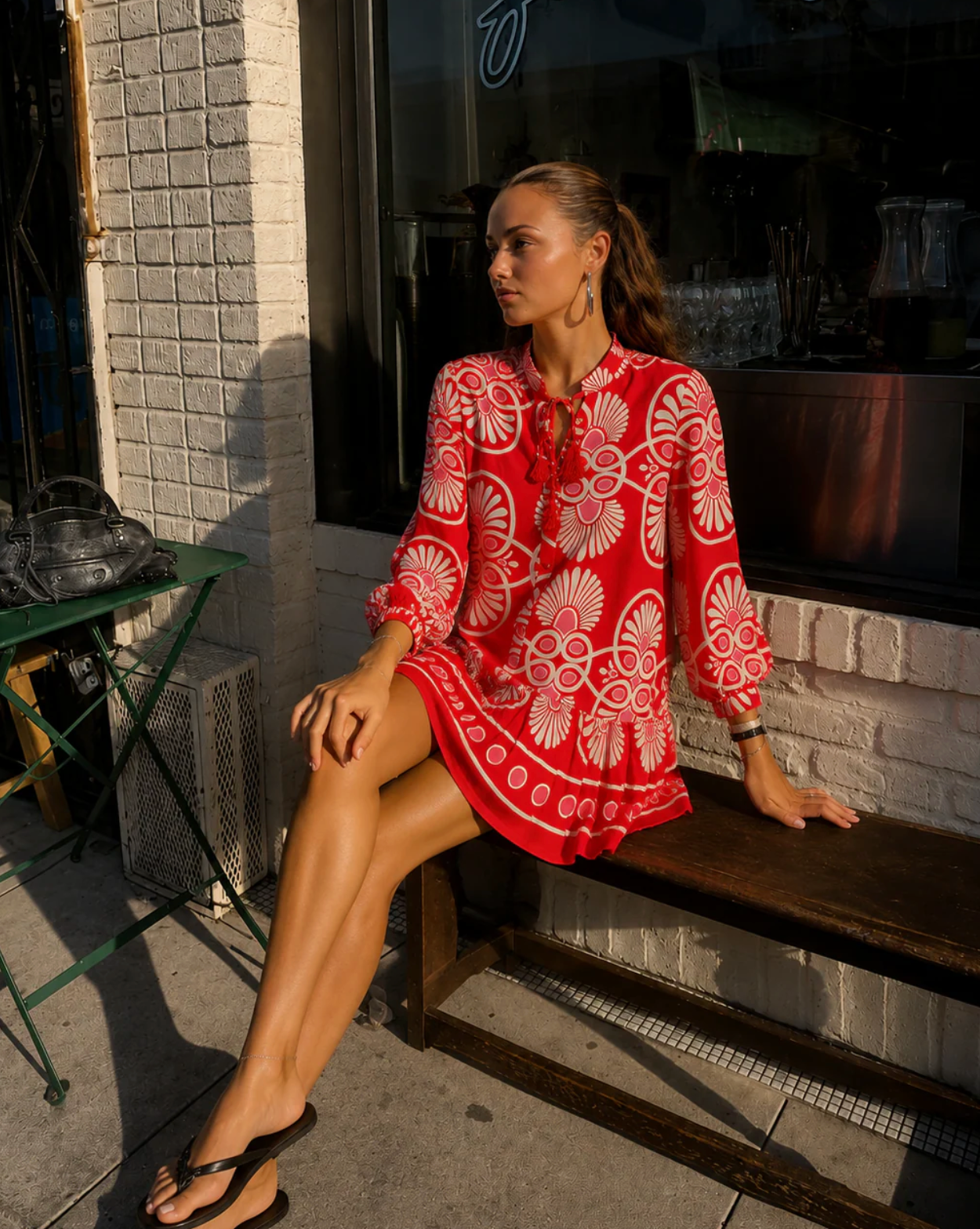 Festival Medallion Short Dress
