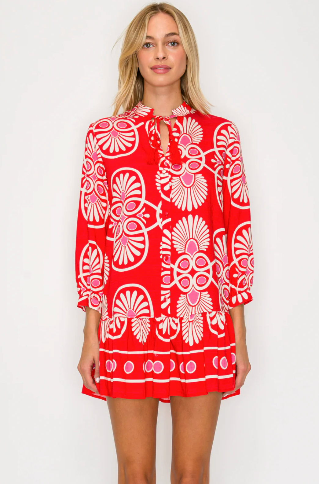 Festival Medallion Short Dress