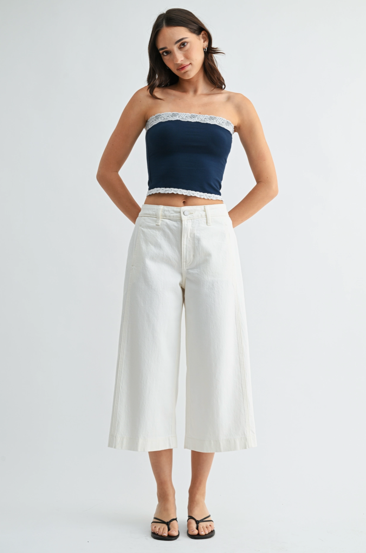 Sideseam Wide Capri